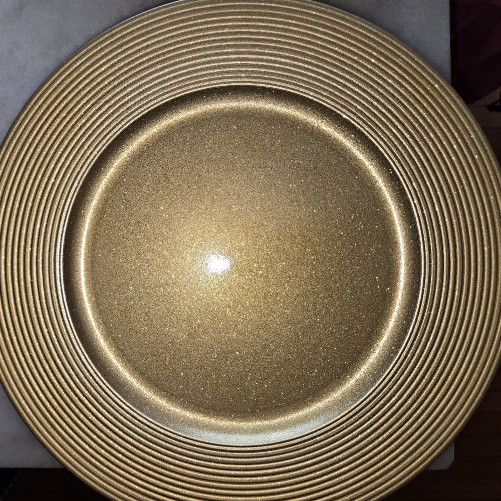 Gold Decorative Plates
